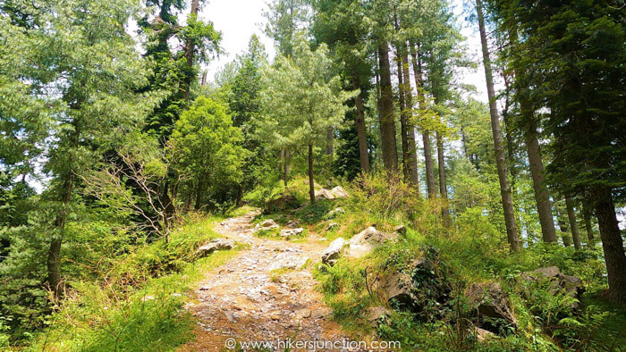 Miranjani Trek Start Miranjani Trek Start